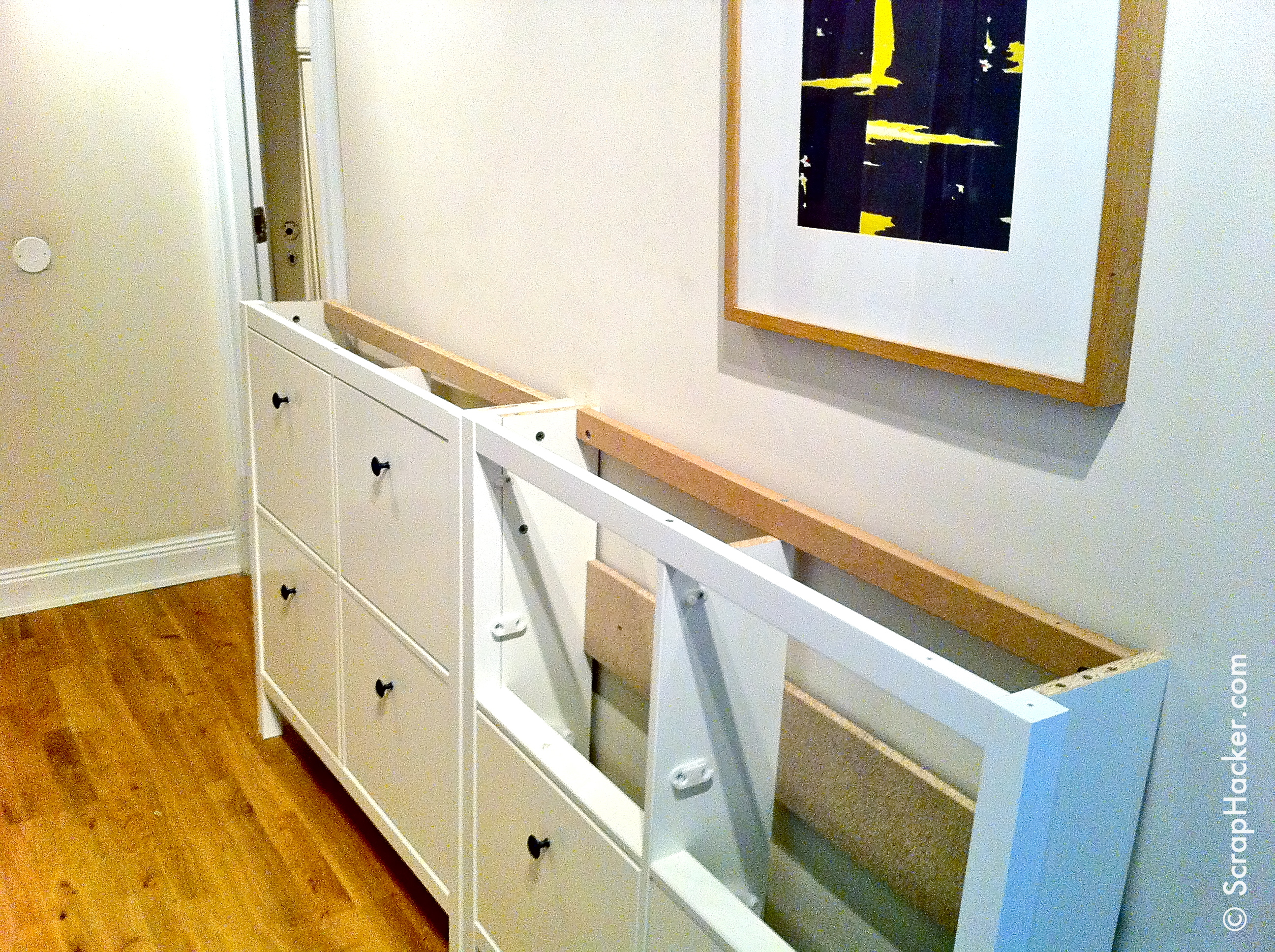 The Bespoke Ikea Hemnes Shoe Cabinet