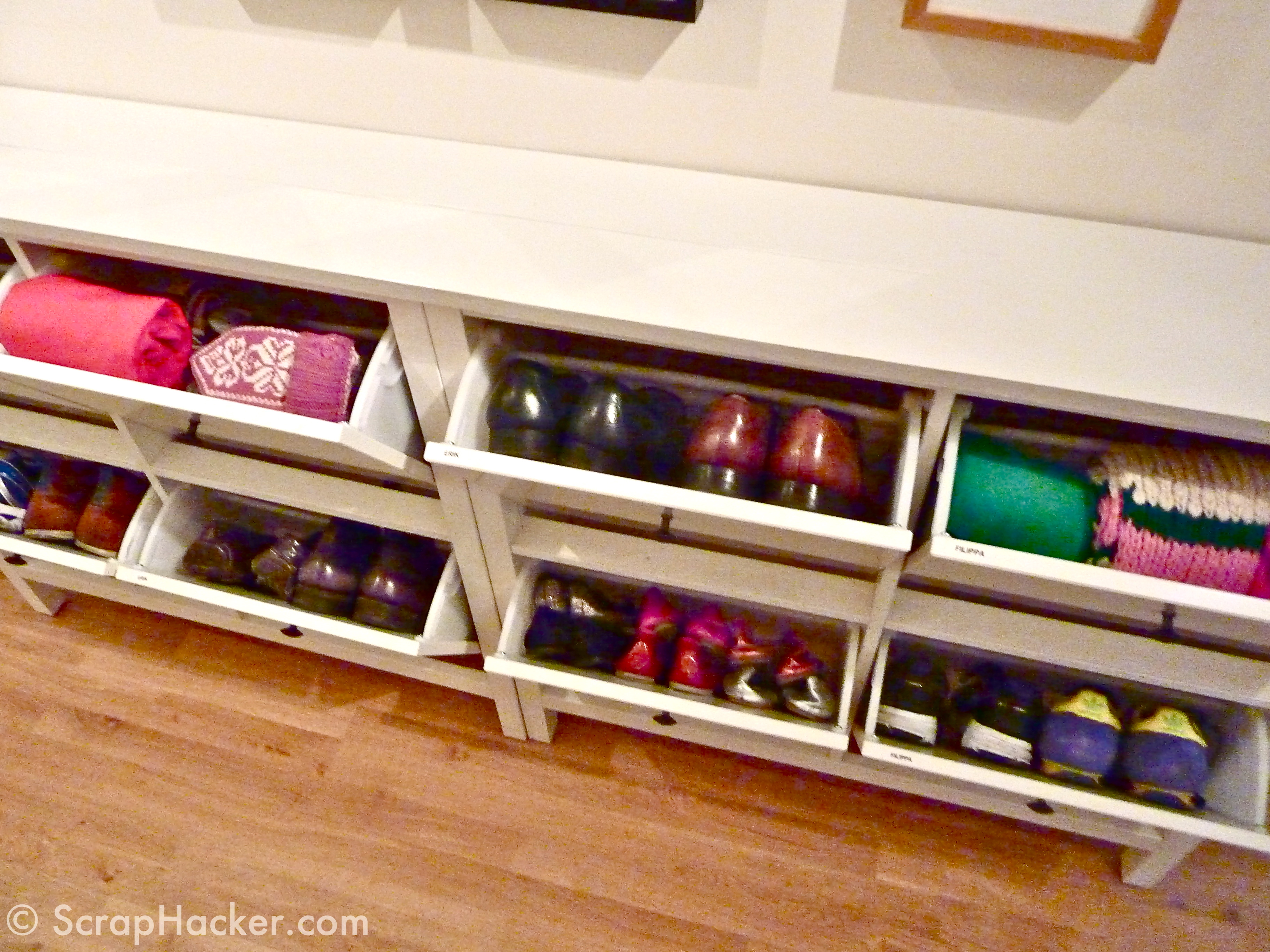 The Bespoke Ikea Hemnes Shoe Cabinet