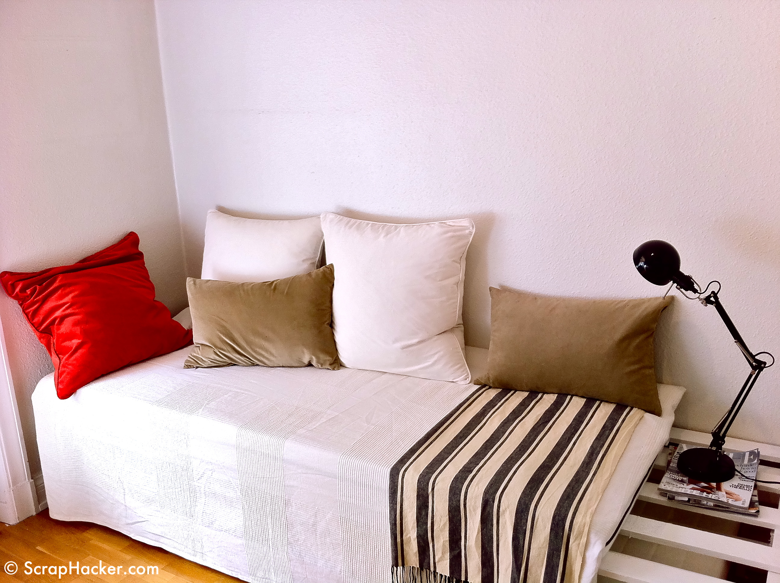 DIY Twin Bed Couch