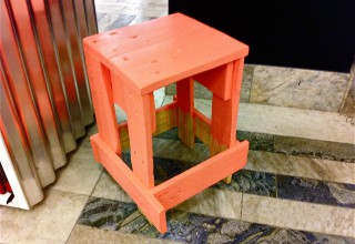 Pink Stool
