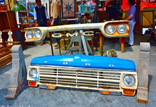 Vintage Ford Truck Grill