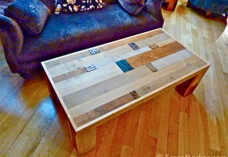 Letterpress table @ Liberty, London