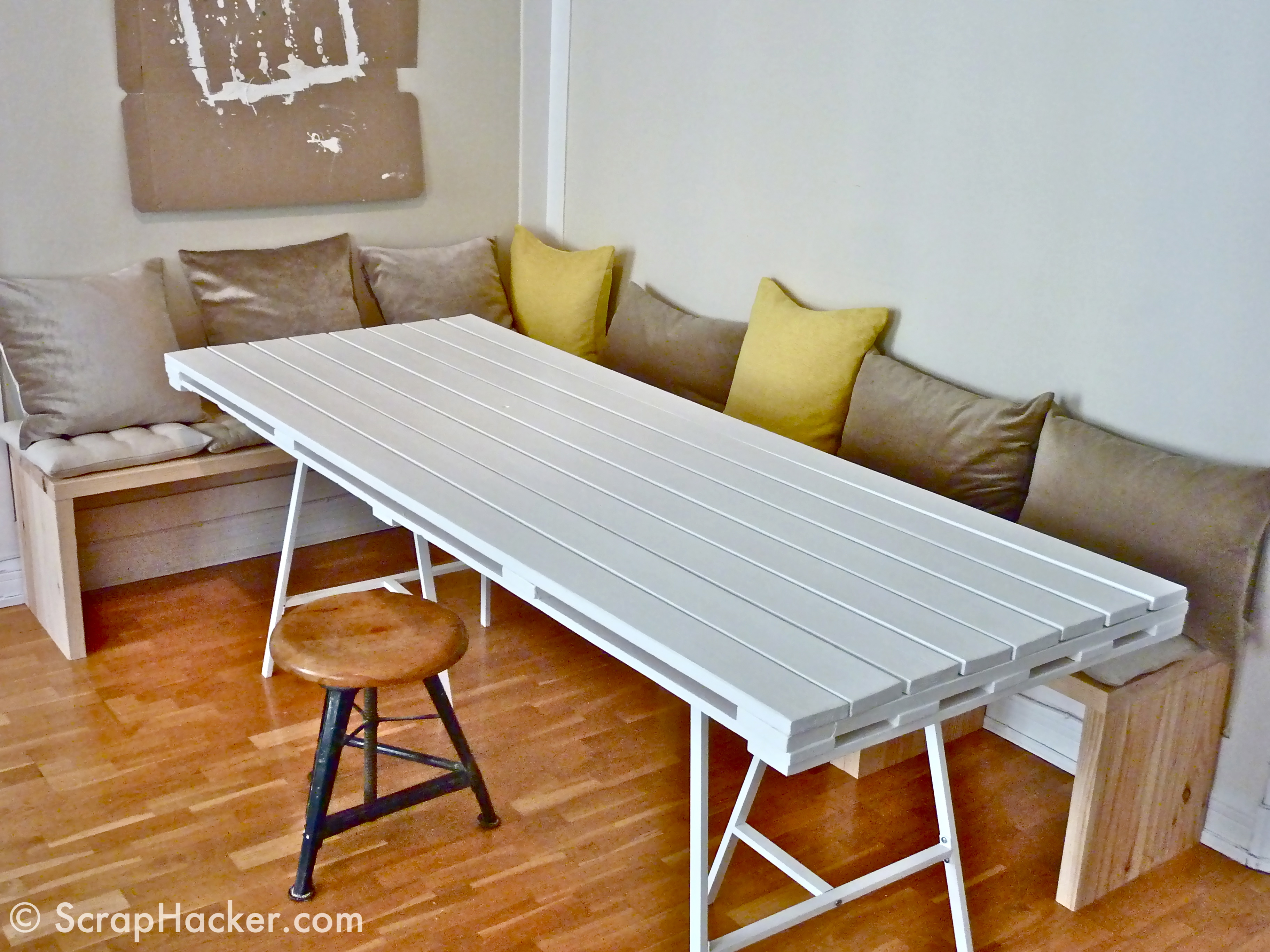 DIY Pallet Dining Table A 10 Step Tutorial