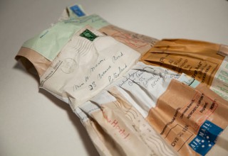 Paper Letter Dress by Jennifer Collier