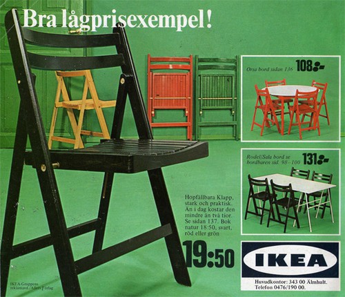 ikea klappstol