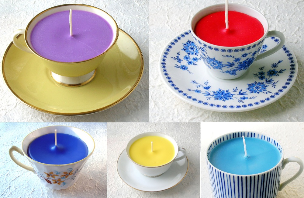 Diy Teacup Candle Tutorial Scraphacker