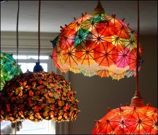 Cocktail Umbrella Lamp