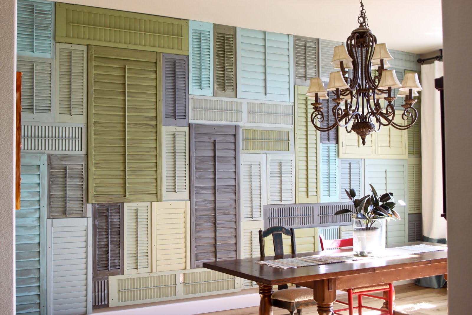 Old Shutters for Wall Decor
