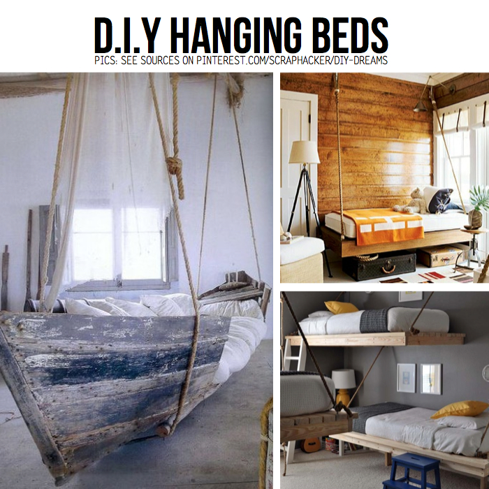 Put Your Stuff Up In The Air Hanging Diy Ideas Tutorials